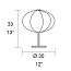 Arabesque Table Lamp - 6997/L1