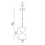 Clessidra Suspension Lamp - 7331/2