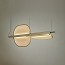 Omma 2 Leaves Suspension Lamp - Gold
