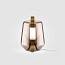 Luisa T3 Table Lamp With Heritage Brass
