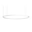 Brooklyn Round Suspension Lamp - Circular Shape 200cm