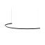 Brooklyn Round Suspension Lamp - Semicircular Shape 200cm