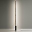 Hilow Line Floor Lamp With Black Marquina Marble Base