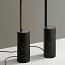 Hilow Line Floor Lamp With Black Marquina Marble Base