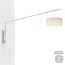 Angelica L 200 Wall Lamp - White Structure