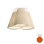 Florinda 3 Ceiling Lamp - Pleated Fabric