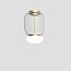 Faro Large Ceiling Lamp With Painted Brass Frame