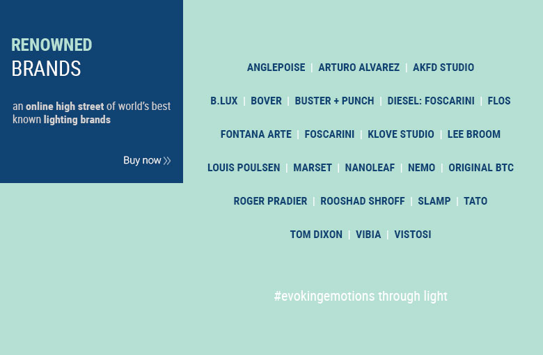 Buy Designer Lamps Online in India from world's best lighting brands