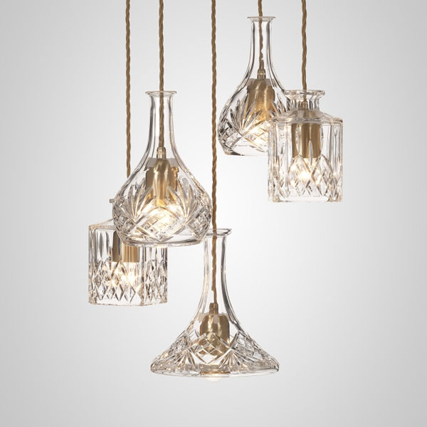 Decanter Chandelier Classic - 5 Piece