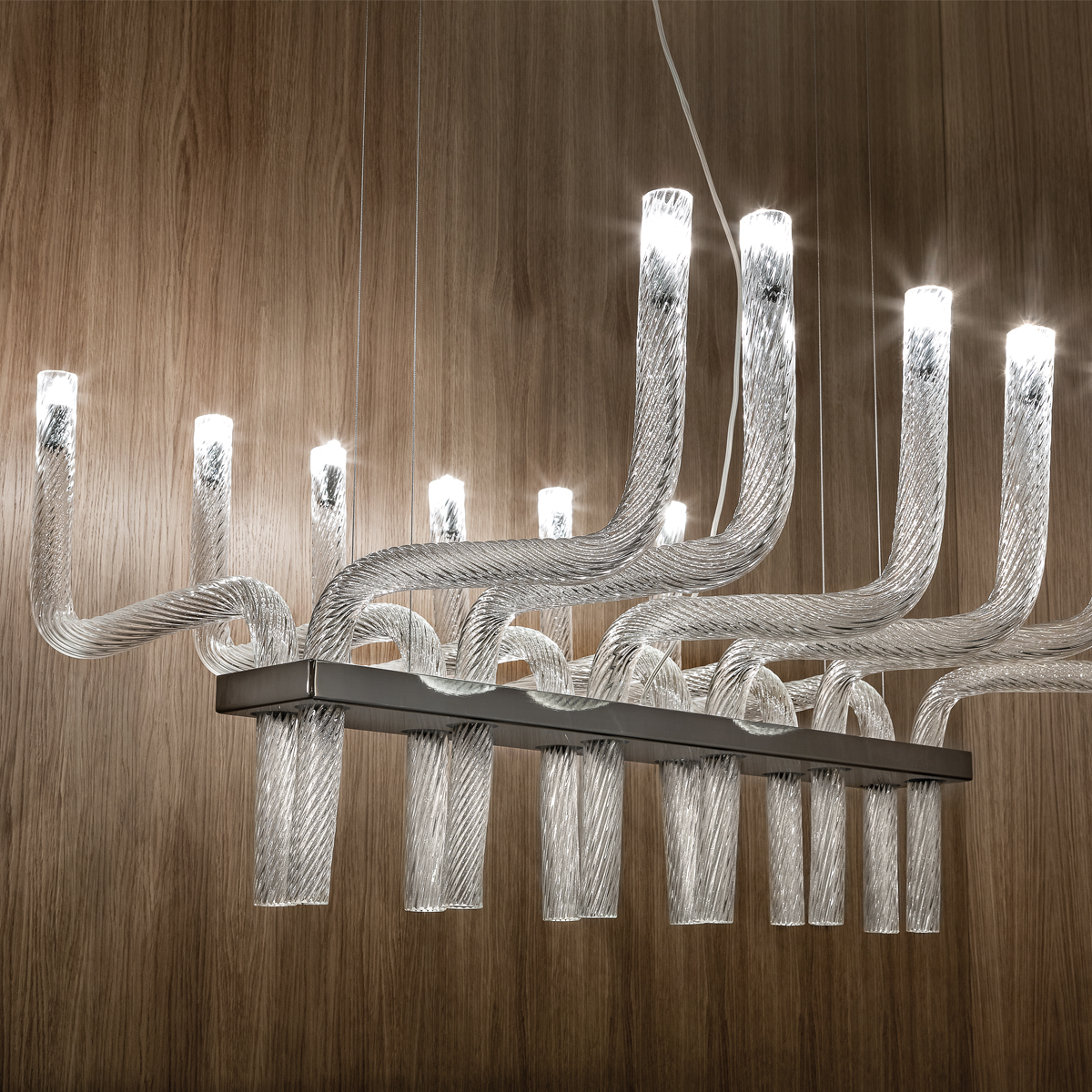 Stardust Suspension Lamp Rectangular