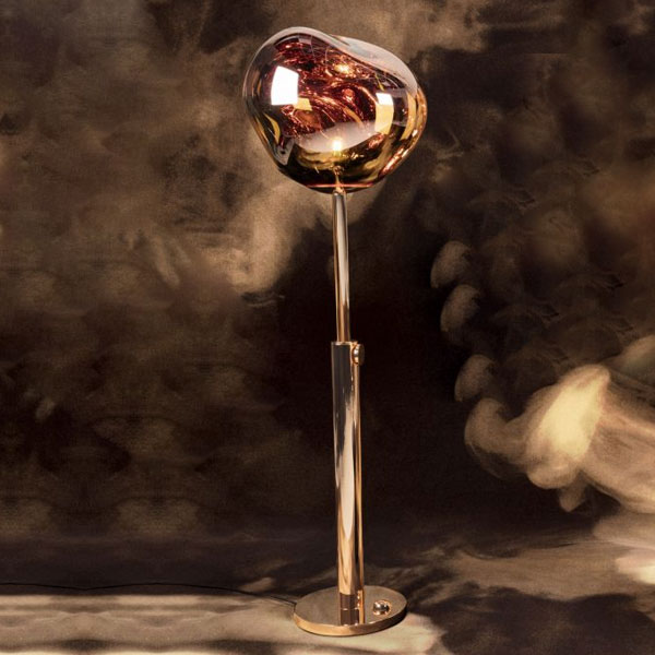 Melt Copper Floor Lamp