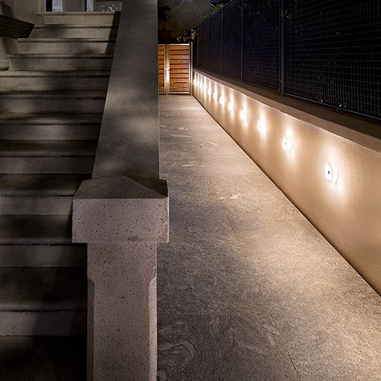 Mini Button Outdoor Ceiling Lamp