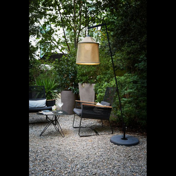 Blue Jaima 43 Outdoor Floor Lamp Led, Outdoor Standing Lamps