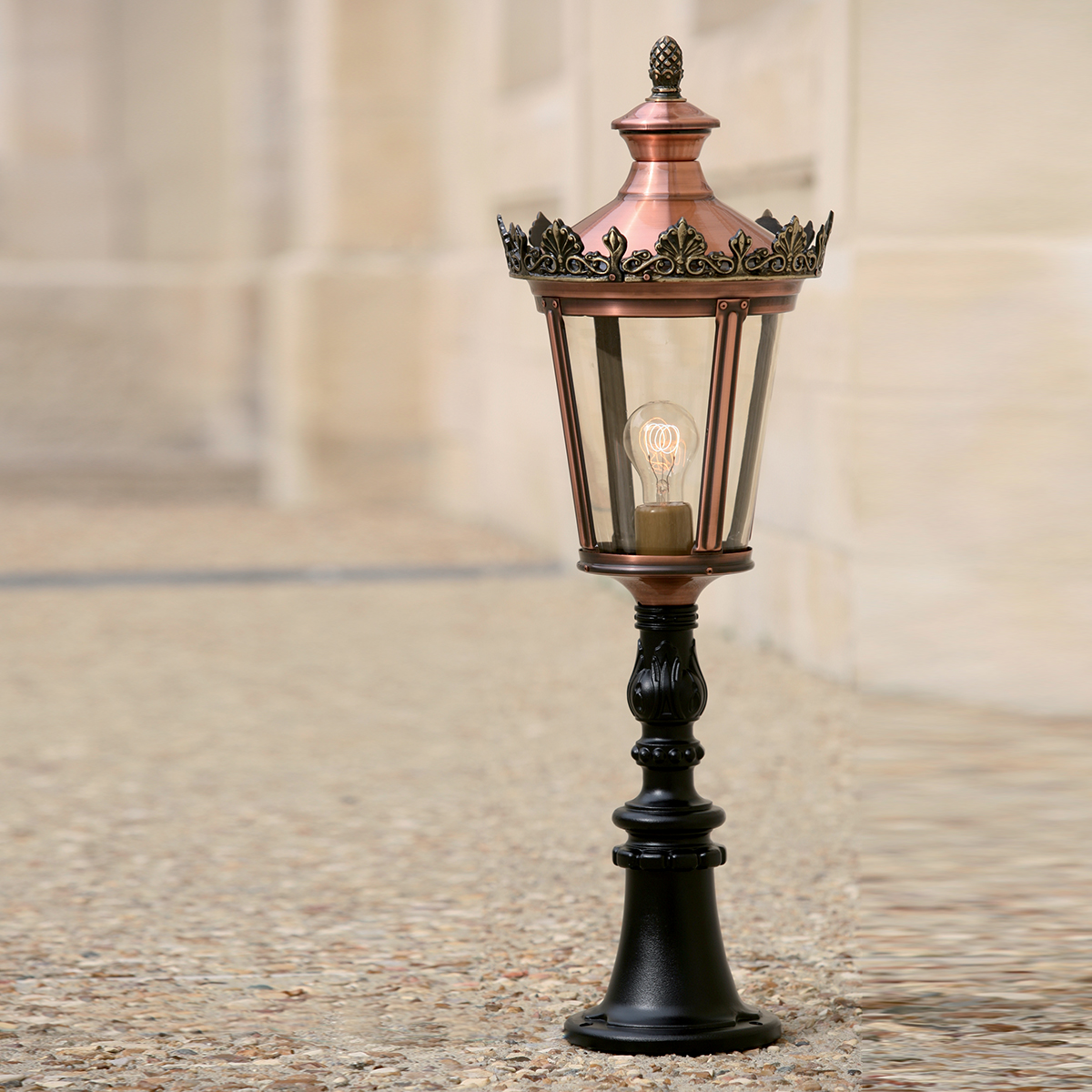 LOUVRE - MODEL N°7 -Bollards - With CLEAR DIFFUSER