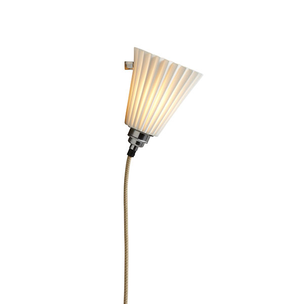 Portable Medium Pleated Wall Lamp