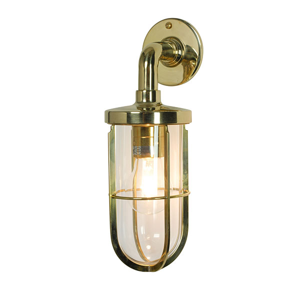 Weatherproof Ship's Well Lamp With Clear Glass