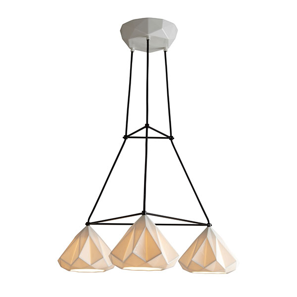 Hatton 1 Triangular Grouping Chandelier