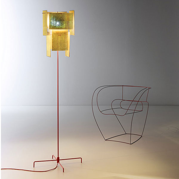24 Karat Blau Floor Lamp