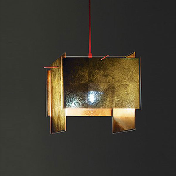 24 Karat Blau Suspension Lamp