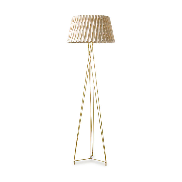 Lola Floor Lamp - Gold