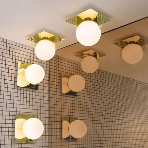 Polished Plane Ceiling Lamp Led Non Dimmable By Tom Dixon