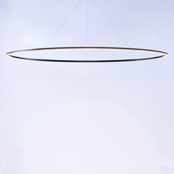 Ellisse Mega Pendant With Downlight