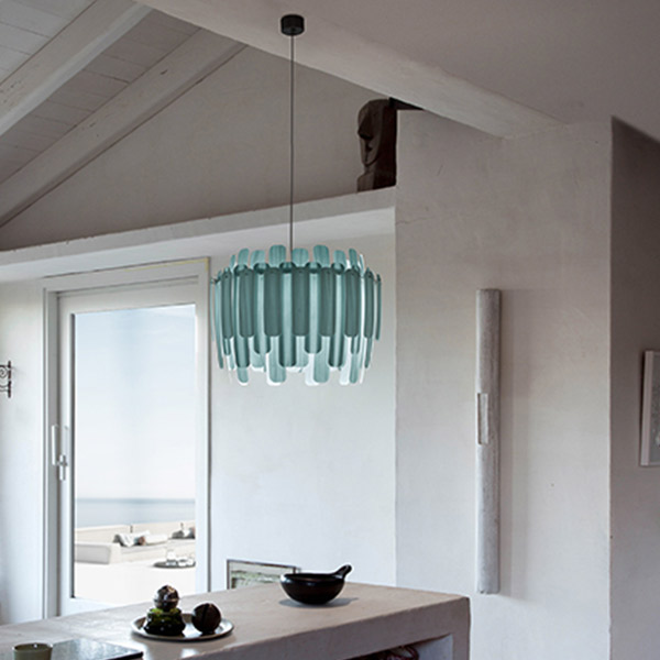 Maruja Suspension Lamp - Matt Black Canopy