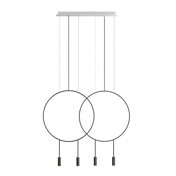 Revolta Suspension - L73S.2D-M - With White Canopy 