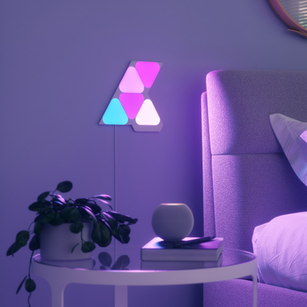 Nanoleaf Shapes Mini Triangle 5 Pack Touch Enabled