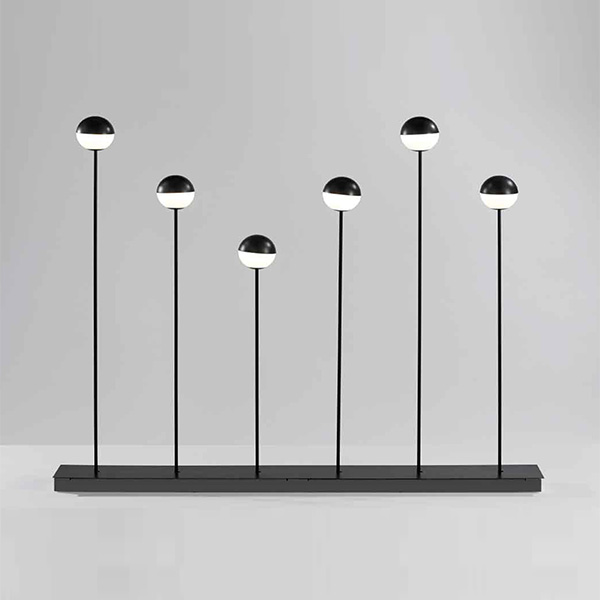 Alfi Floor Lamp - Glass Shade With Cap - F120.6A