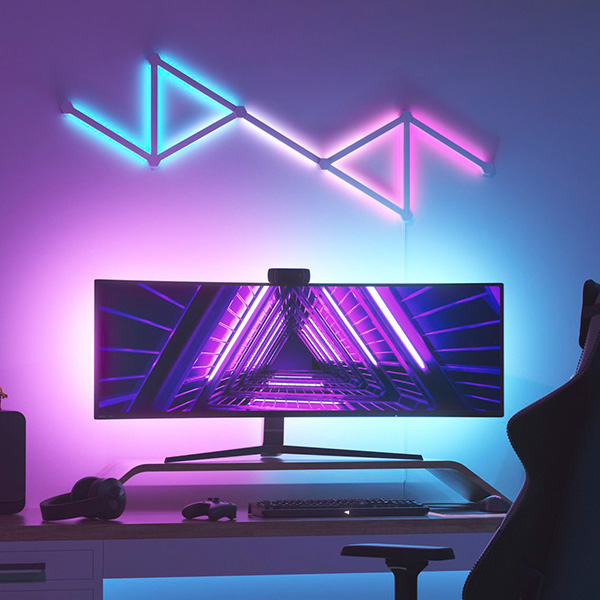 Nanoleaf Lines STK White 9 Pack Smart Kit