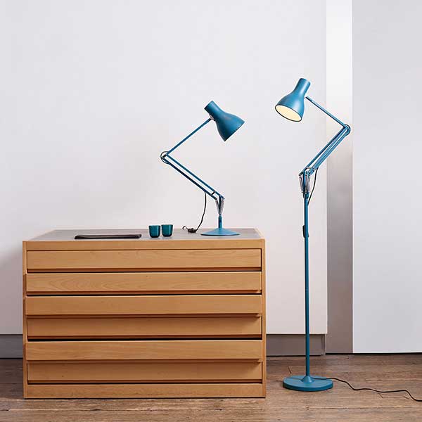 Type 75 Floor Lamp - Margaret Howell - Saxon Blue Edition