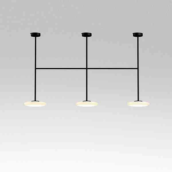 Black & White Ihana x3 100 Ceiling Lamp (LED-PCB, Triac