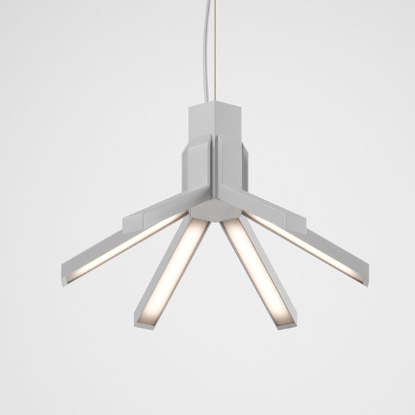 Aster Medium Suspension Lamp - 7386/6 M