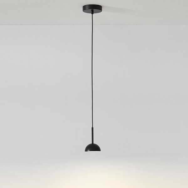 Cupolina Suspension - T-3934S With Black Canopy