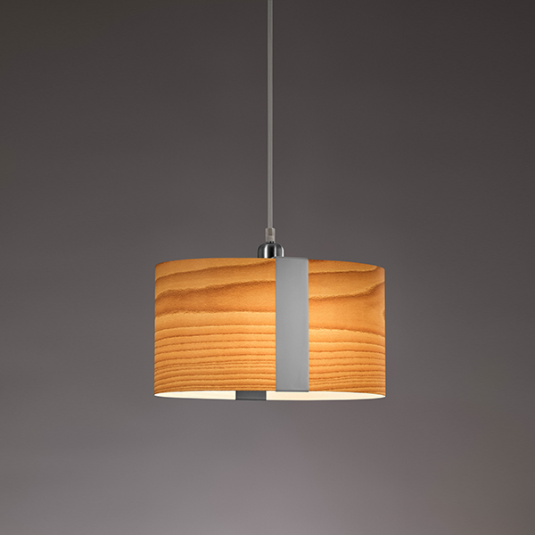 Sushi Suspension Lamp - Matt Nickel