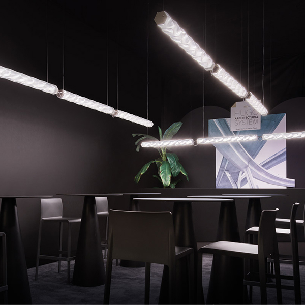 Hugo Architectural System 5 Suspension Lamp