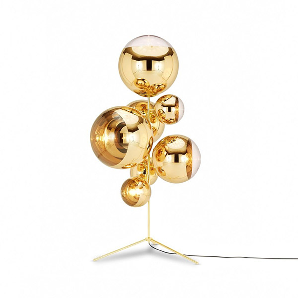 Mirror Ball Floor Stand Chandelier