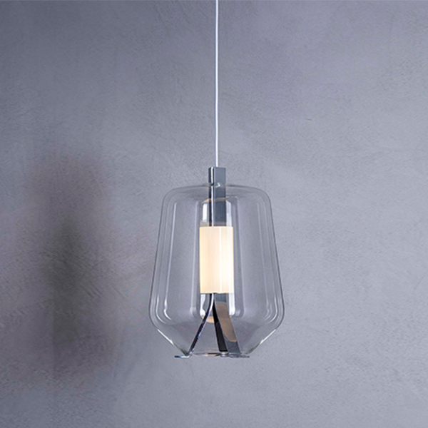 Luisa S3 Suspension Lamp With Nickel