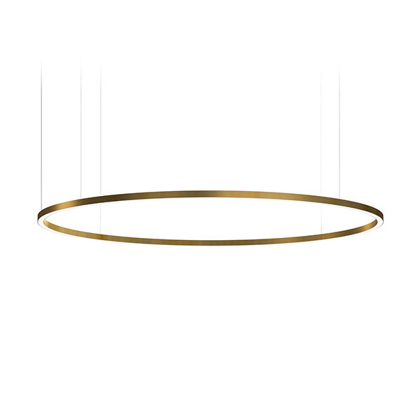 Brooklyn Round Suspension Lamp - Circular Shape 200cm