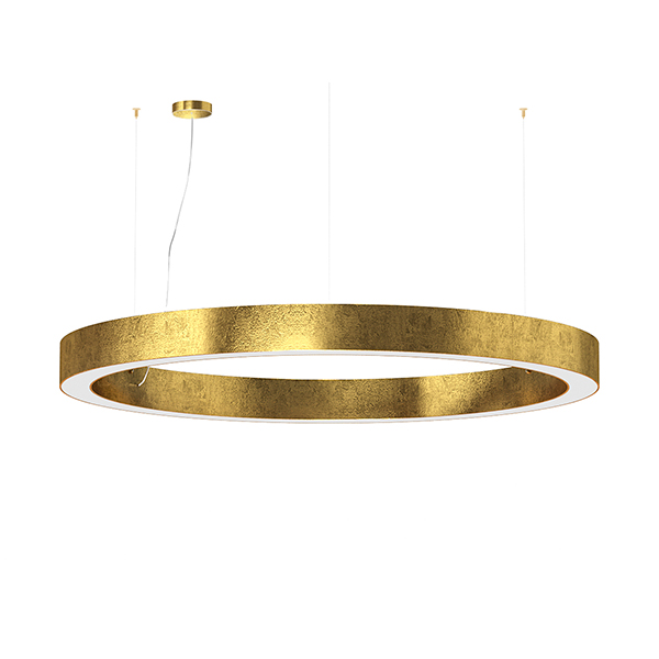 Golden Ring Suspension Lamp - Ø180cm