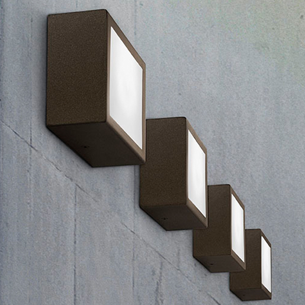 Four Outdoor Wall Lamp