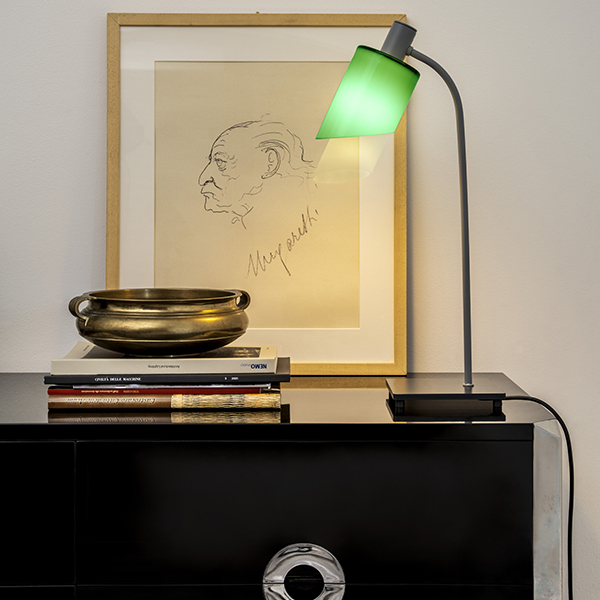 Green Lampe De Bureau Table Lamp (LED, Non-Dimmable) by NEMO