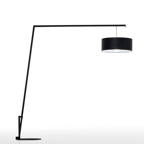 Angelica Floor Lamp - Black Structure