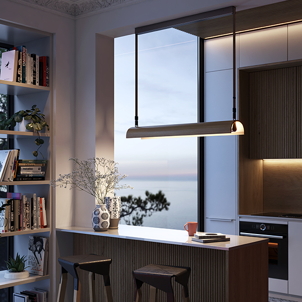 Aluet S-100 Suspension Lamp - Indirect Lighting