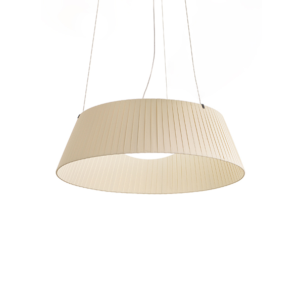 Reverse BASIC A - ø60 Pendant - Pleated Ribbon Fabric
