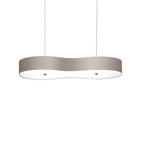 Ottovolante L-100 Suspension Lamp - Wool Fabric