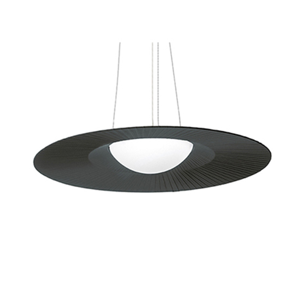 Mood ø120 Suspension Lamp With Pleated Fabric