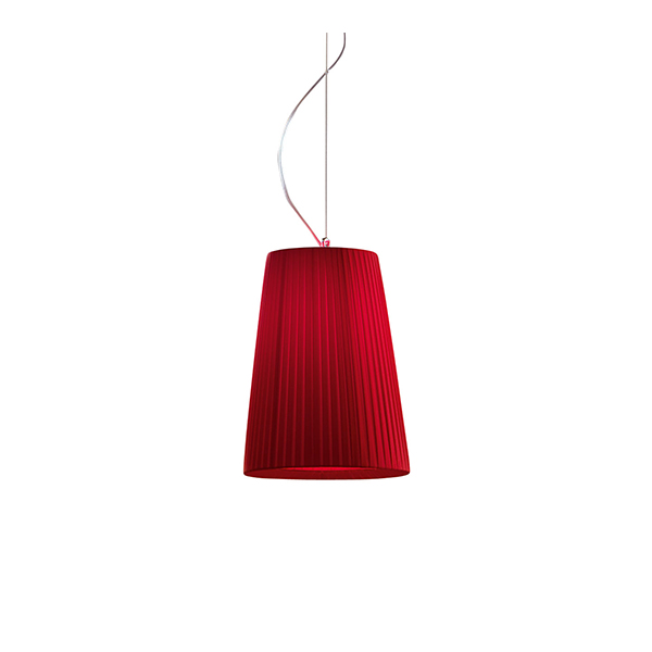 Florinda 1 Suspension Lamp - Pleated Fabric