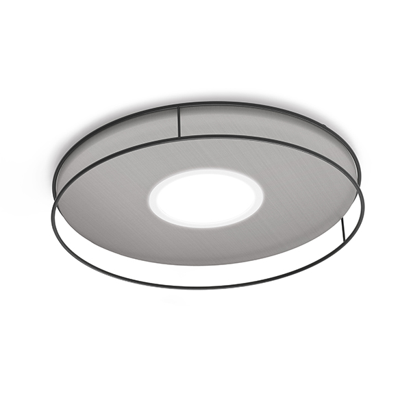 Idea Ø140 Ceiling Lamp With Graphite Structure